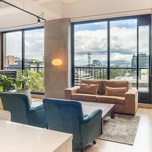 Apartamento Charming Loft In Parque 93, Bogotá